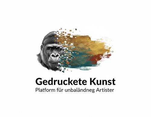 gedruckte Kunst